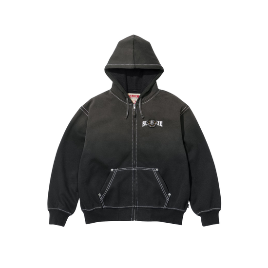 Zip Hoodie Black | Supreme x True Religion