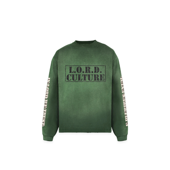 Longsleeve Classified Green | Lord Culture