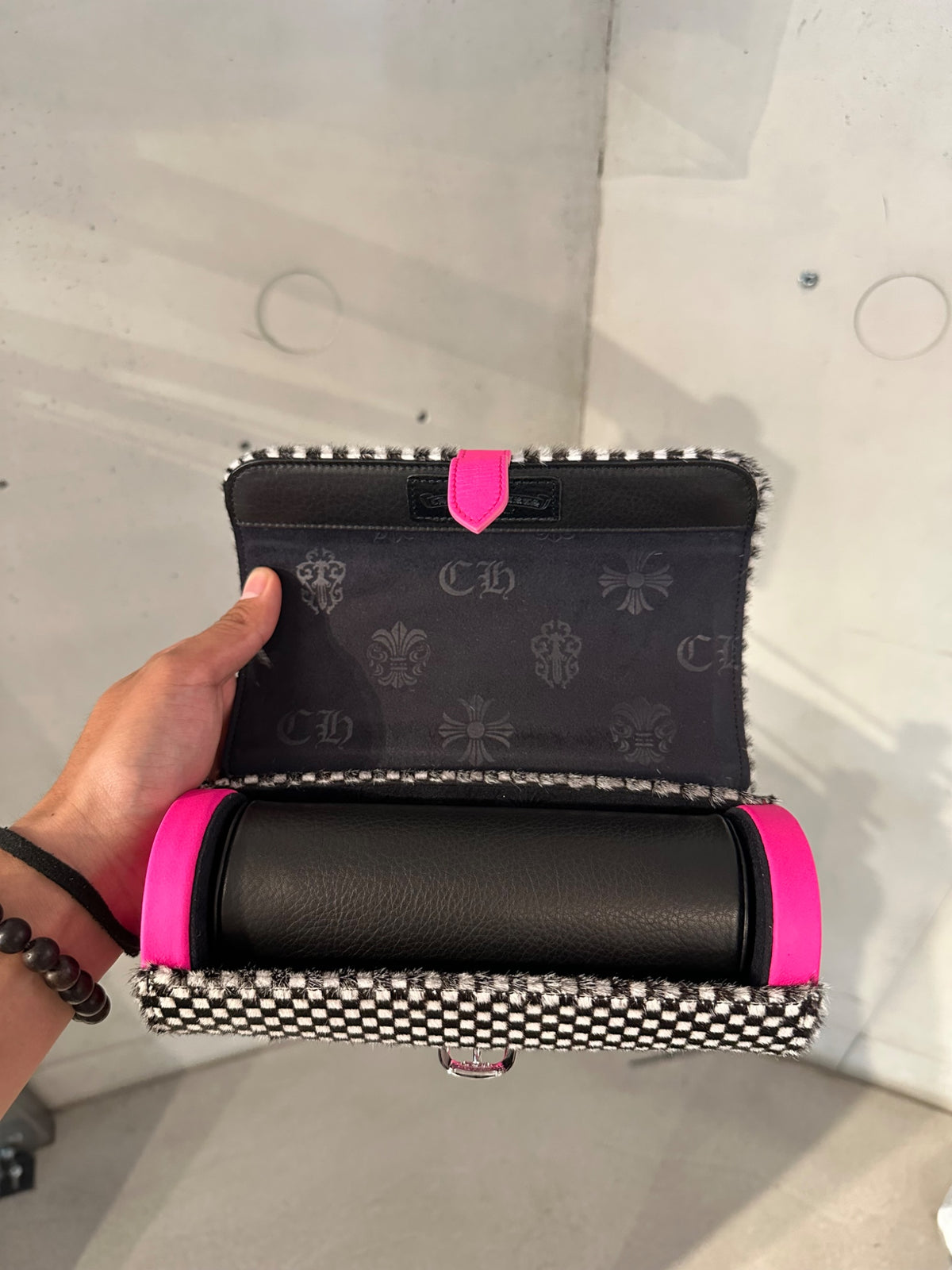Watch ￼Roll Pink & Checkboard | Chrome Hearts, Accessories, view 3
