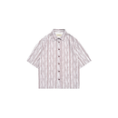Shirt Watercolor Short Sleeve Brown | Reternity