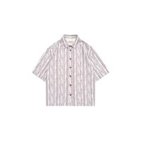 Shirt Watercolor Short Sleeve Brown | Reternity