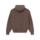 Sweat à capuche zippé November Brown | Perplex