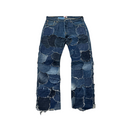 Jeans Dark Blue Fragmented | StudioPolyvalent