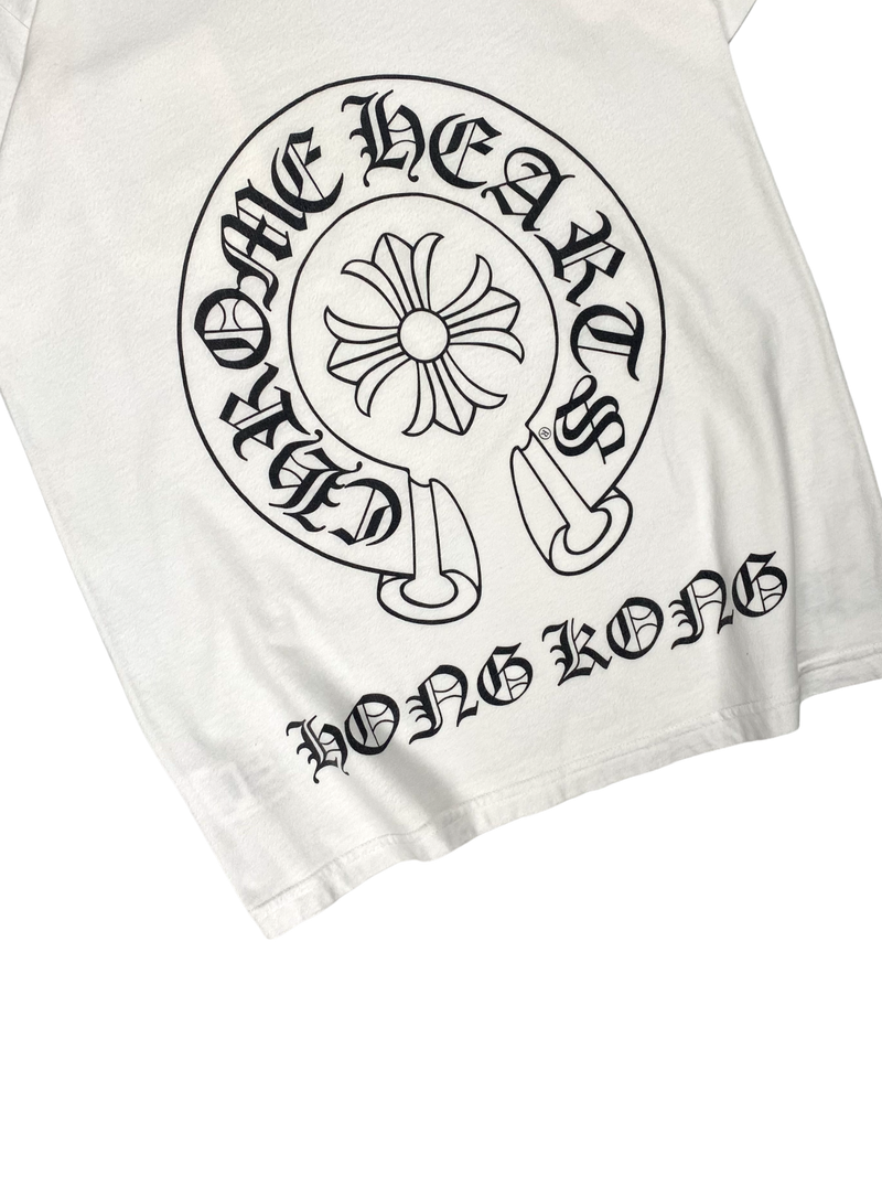 Chrome Hearts White Hong Kong Store Tee Vintage