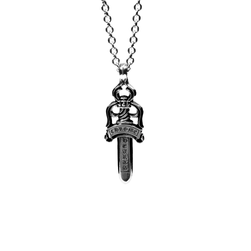 Necklace Double dagger (size médium) | Chrome Hearts