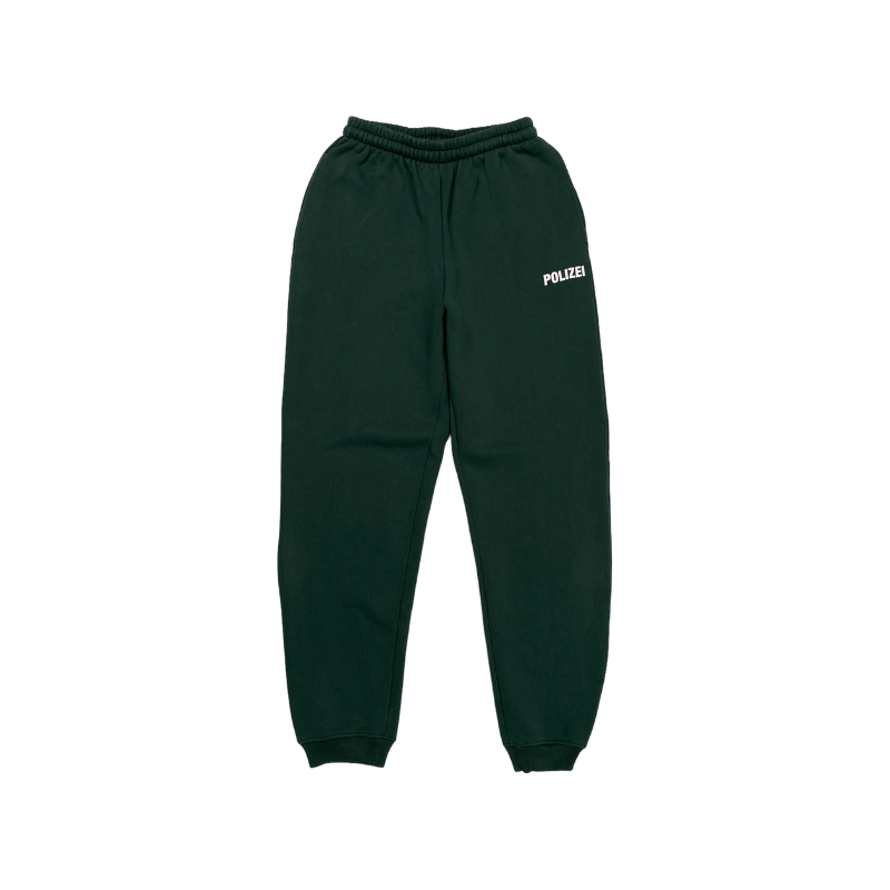 Vetements Green Polizei Joggers