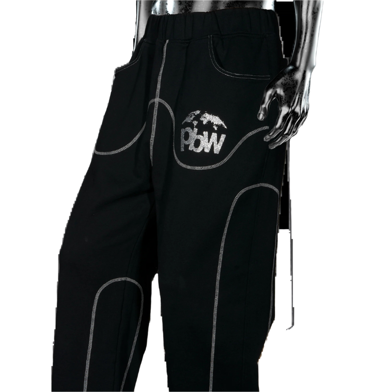 Pantalon de jogging GLITTA℗ - Noir | Pierre Bassène