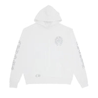 Hoodie Miami Logo Silver  | Chrome Hearts