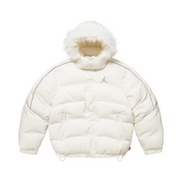 Puffer White | Supreme x Jordan