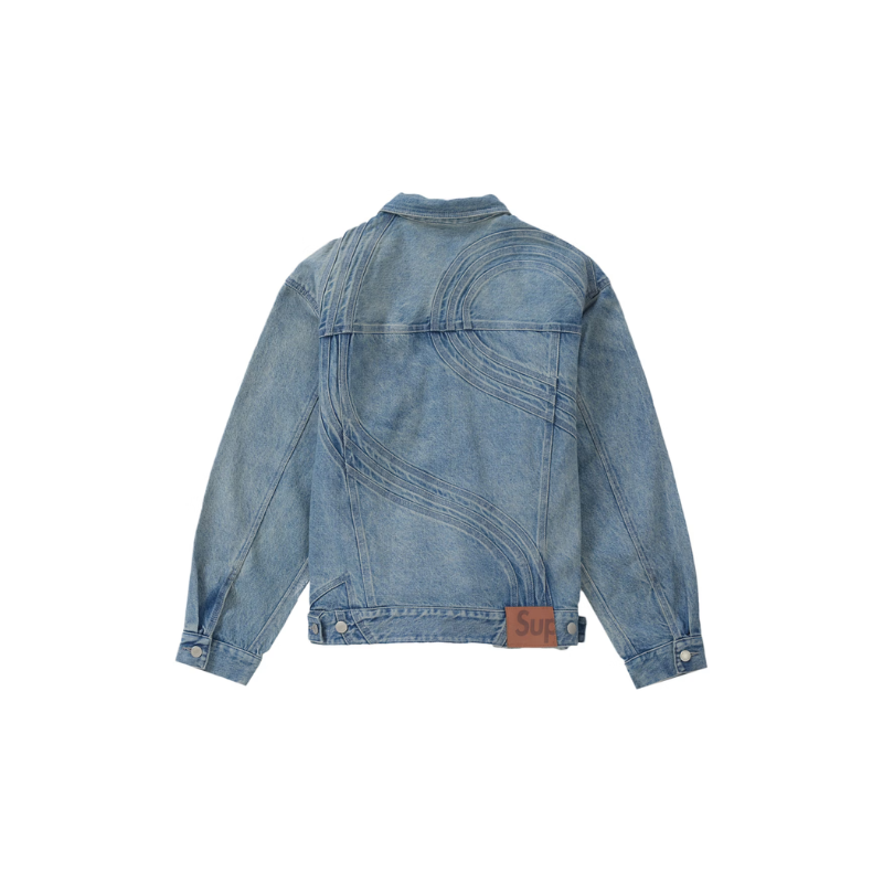 Denim Jacket Trucker Blue Denim "S" Logo | Supreme