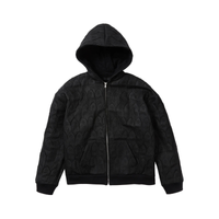 Leather Jacket Flooded Black | WhoDecidesWar