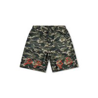 Mesh Shorts Camo Khaki | PPSC