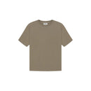 T-shirt Taupe Black Logo | Essentials