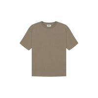 T-shirt Taupe Black Logo | Essentials