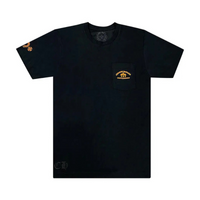 T-shirt Black Triple Cross Orange | Chrome Hearts