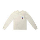Longsleeve White Dagger Purple | Chrome Hearts