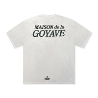 T-shirt MAISON GUAVA 'Maison De La Goyave' Blanc