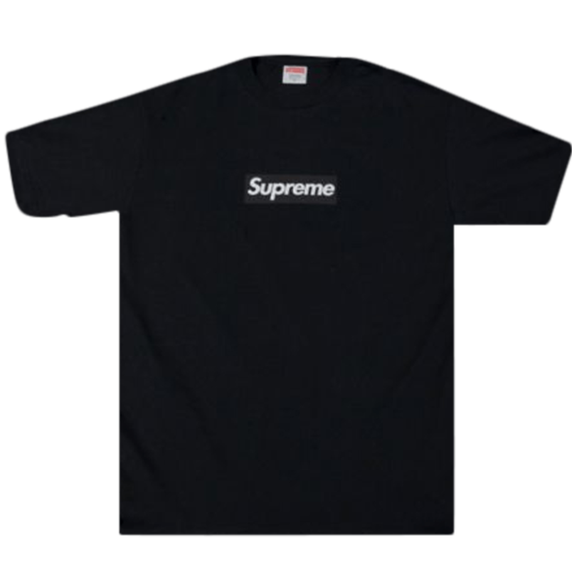 Tee SUPREME box logo black