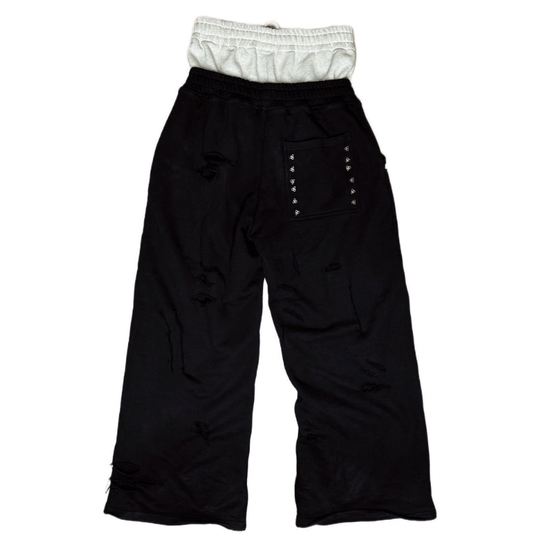 Double Layer QUIROZ 2044® Sweats in Black