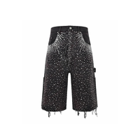 Denim Shorts Diamond Black | Birth Of Royal Child