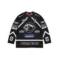 Longsleeve Jersey Rhinestone Hockey black | Supreme