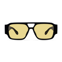Sunglasses Jahi Black Yellow "JAH-TUTSUN" | MELLER