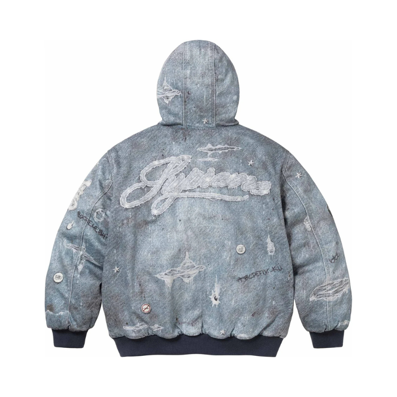 Bomber Trompe L'oeil Denim | Supreme