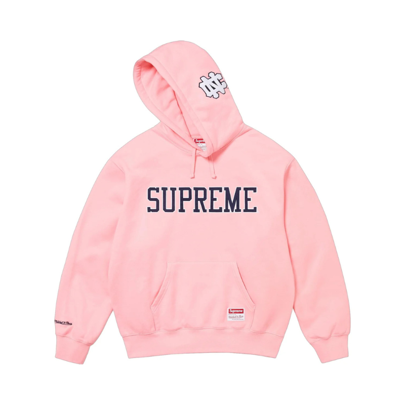 Hoodie Mitchell & Ness® NCAA Pink | Supreme