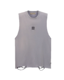 Sleeveless crewneck grey | Caleb