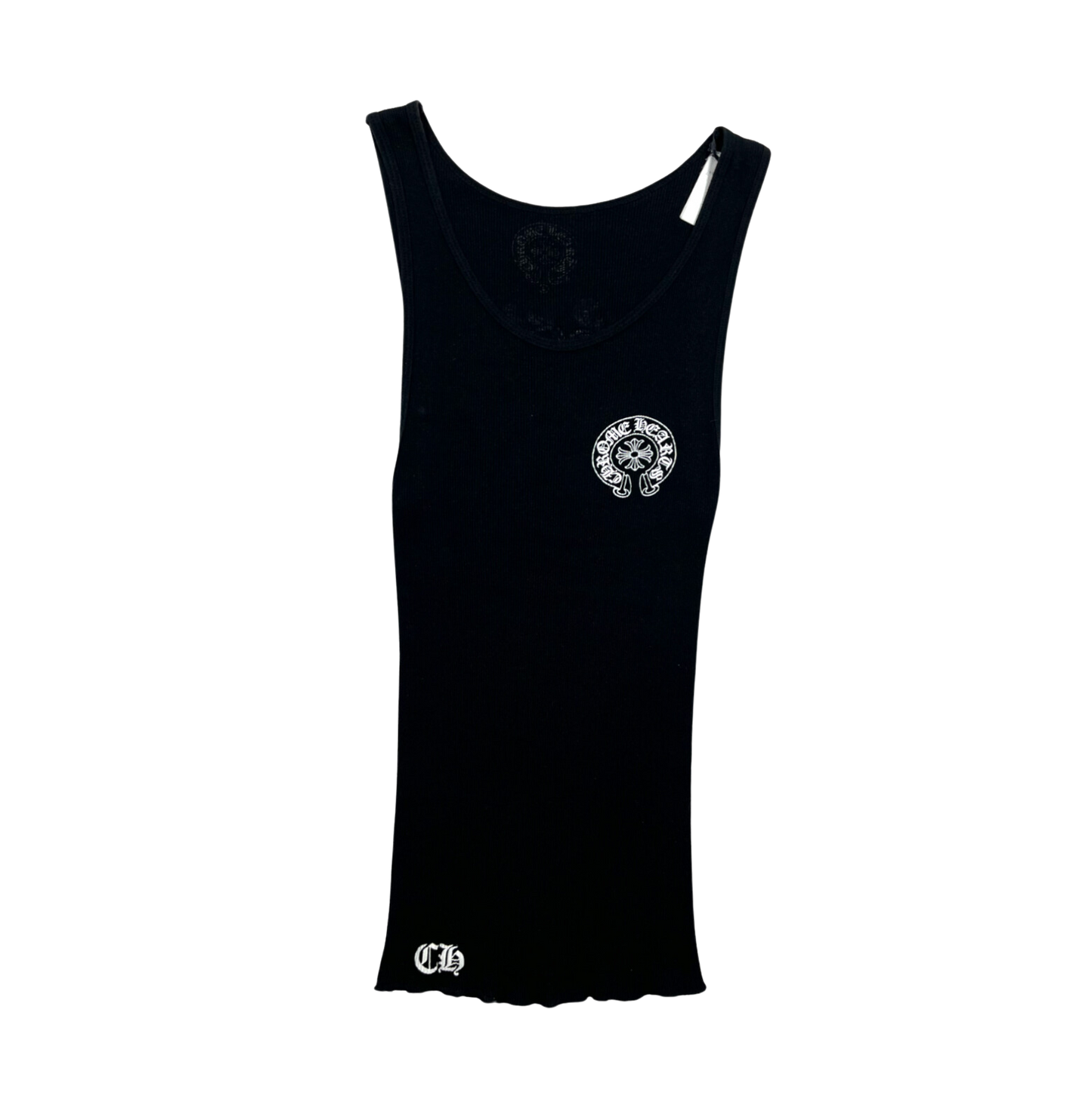 Chrome Hearts Black Honolulu Tank Top