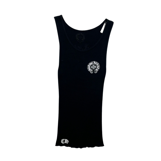 Chrome Hearts Black Honolulu Tank Top