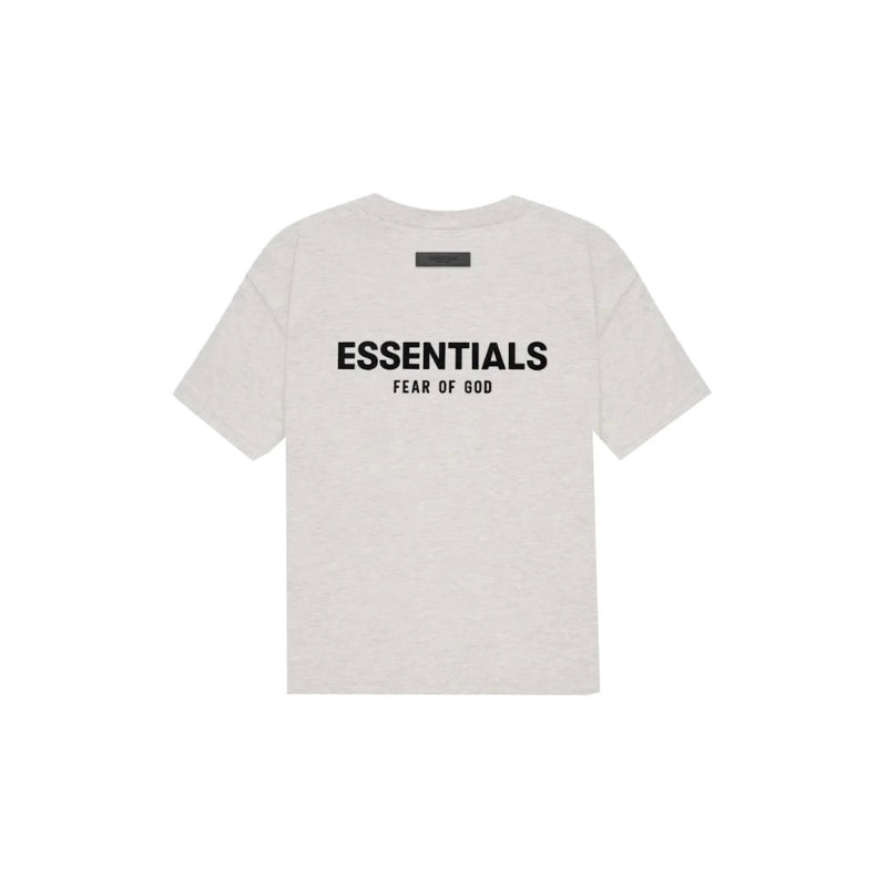 T-shirt Light Oatmeal Back | Essentials