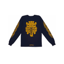 Longsleeve  Navy Orange Dagger | Chrome Hearts