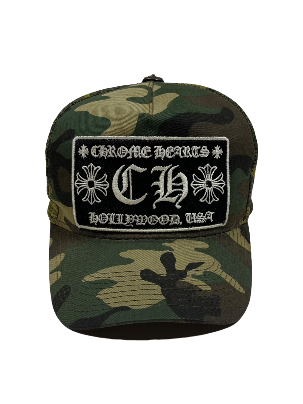 Chrome Hearts Camo CH Logo Cap VIntage