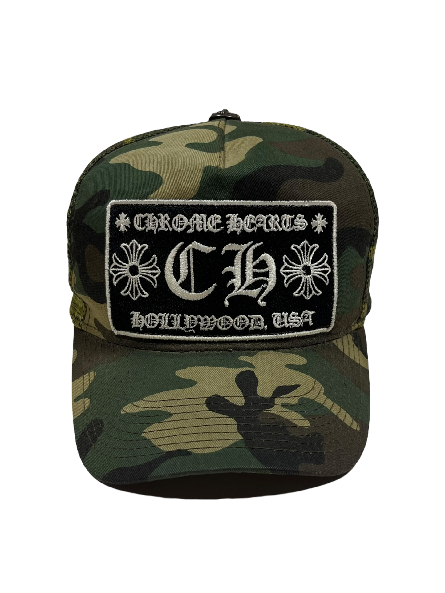 Chrome Hearts Camo CH Logo Cap VIntage