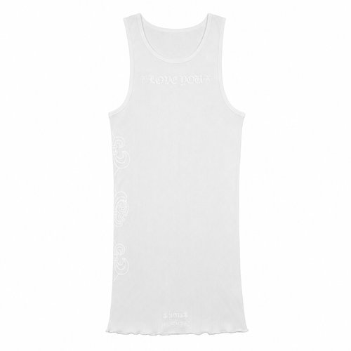 Tank Top Exclu Cannes White | Chrome Hearts