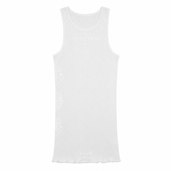 Tank Top Exclu Cannes White | Chrome Hearts