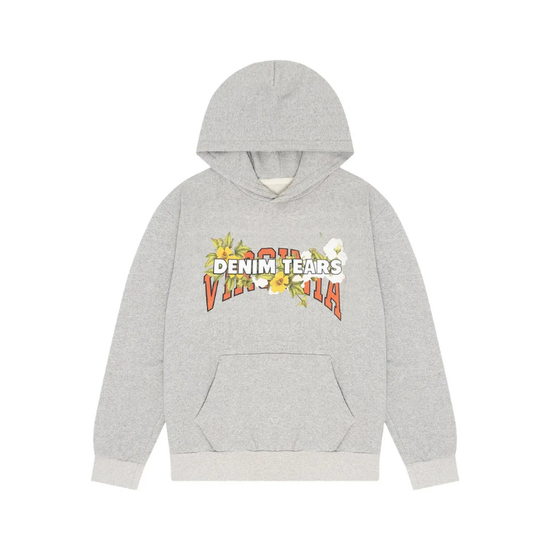 Hoodie Virginia Grey | Denim Tears
