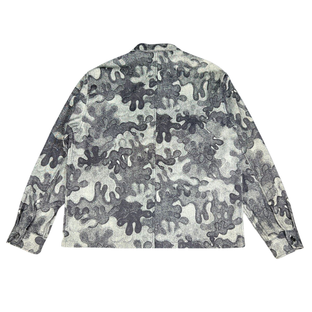 Dior 21AW x Peter DOIG Logo Camouflage Denim Jacket