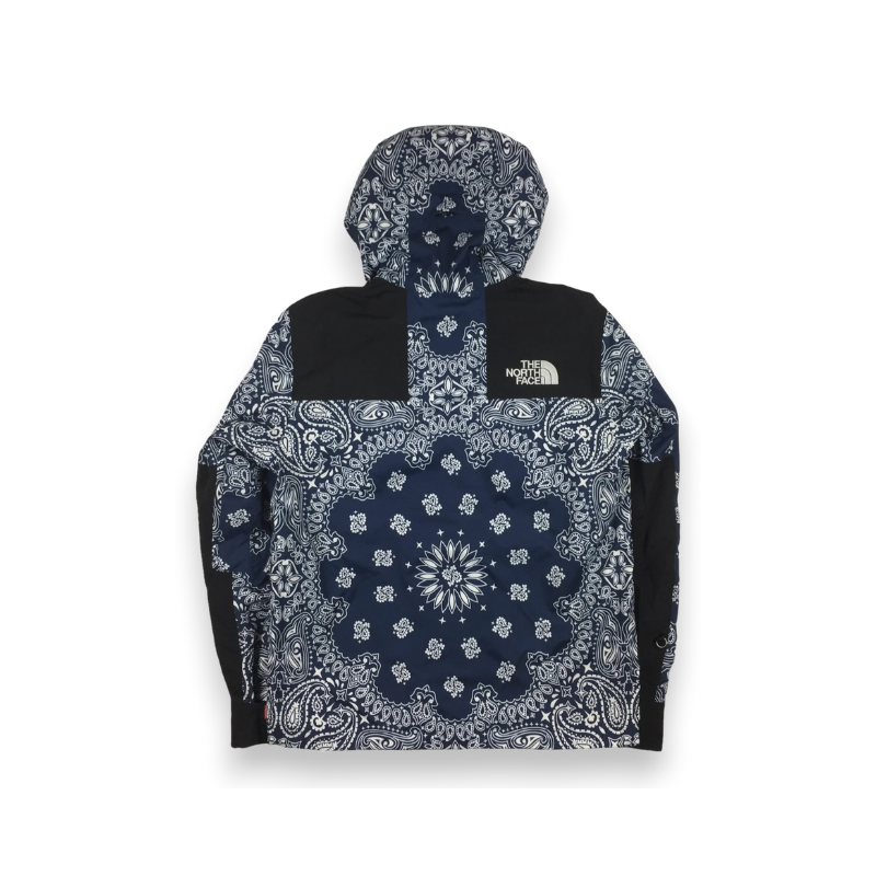 2014 Supreme x The North Face Navy Bandana Mountain Light