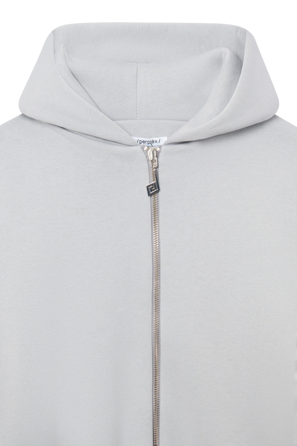 Zip Hoodie Stone Grey | Perplex