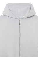 Zip Hoodie Stone Grey | Perplex