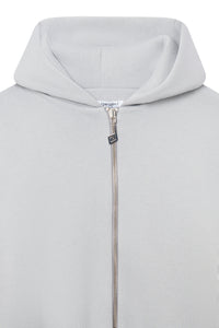 Zip Hoodie Stone Grey | Perplex