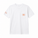 T-shirt White Triple Cross Hollywood Orange
 | Chrome Hearts
