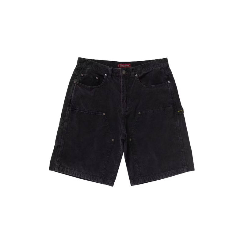 Short Double Knee SUPREME Black