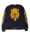 Longsleeve  Navy Orange Dagger | Chrome Hearts