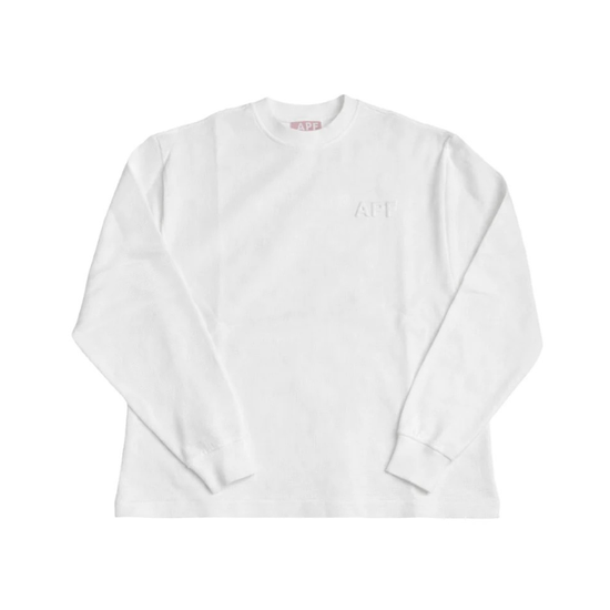 Longsleeve Thermal Puff Print White | APF