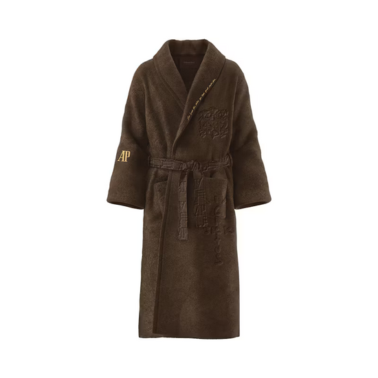 Jacket Logo Plush Robe Brown | Travis Scott x Audemars Piguet