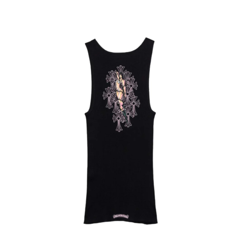 Tank top Deadly Doll Black | Chrome Hearts