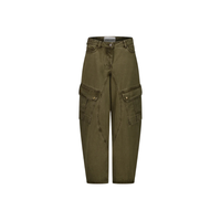 Denim Pants Balloon Cut Khaki | Vaillant Studio